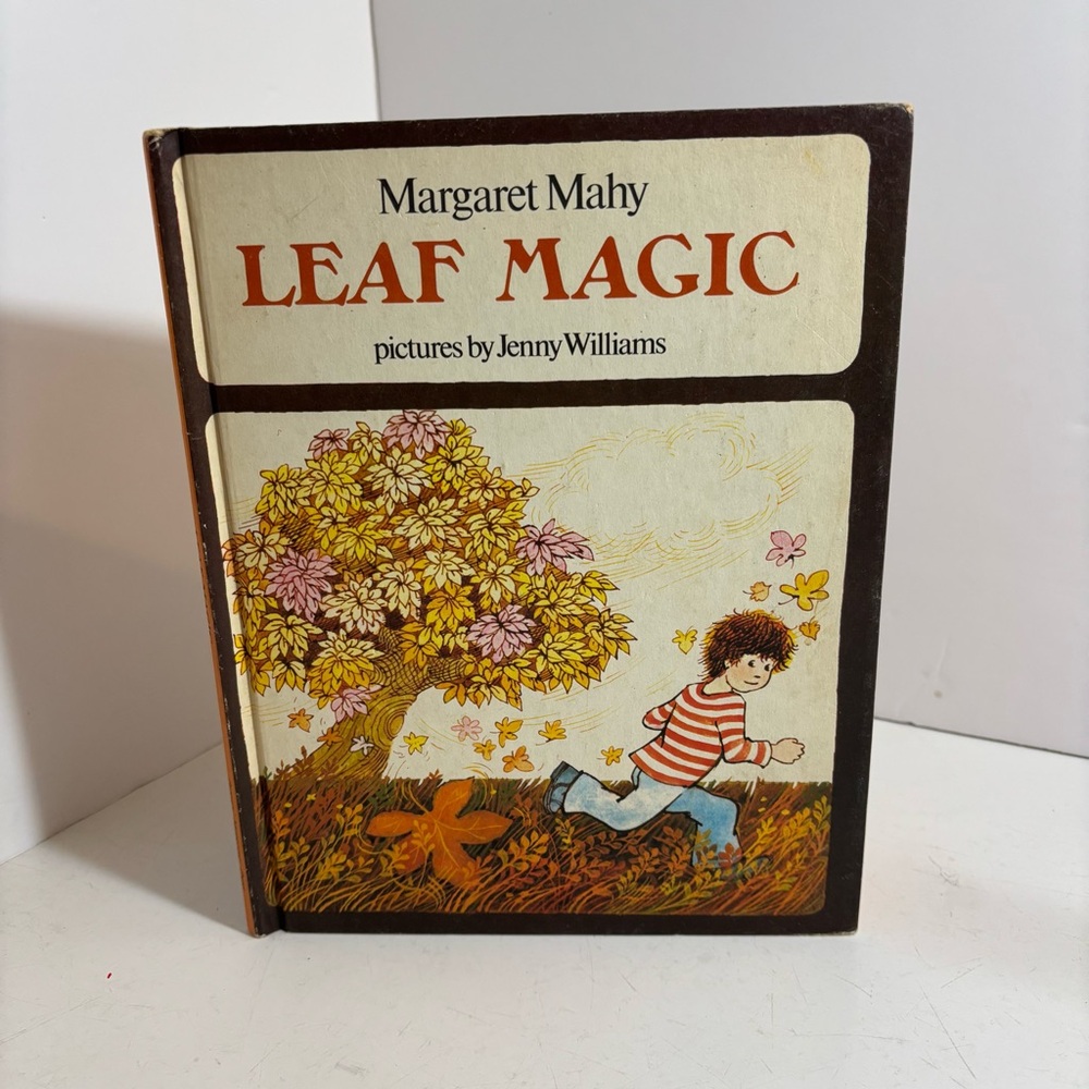 Vintage Leaf Magic childrenโs hardcover bookโ